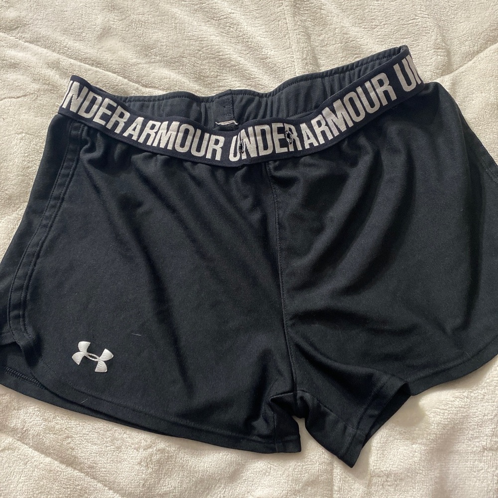 Under Armor Black Athletic Shorts